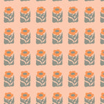 Petalled Stamp | Tangerine