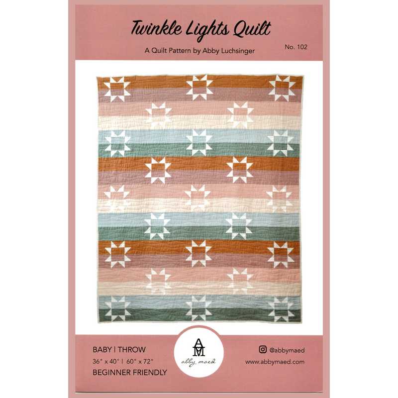 Twinkle Lights Quilt | Paper Pattern