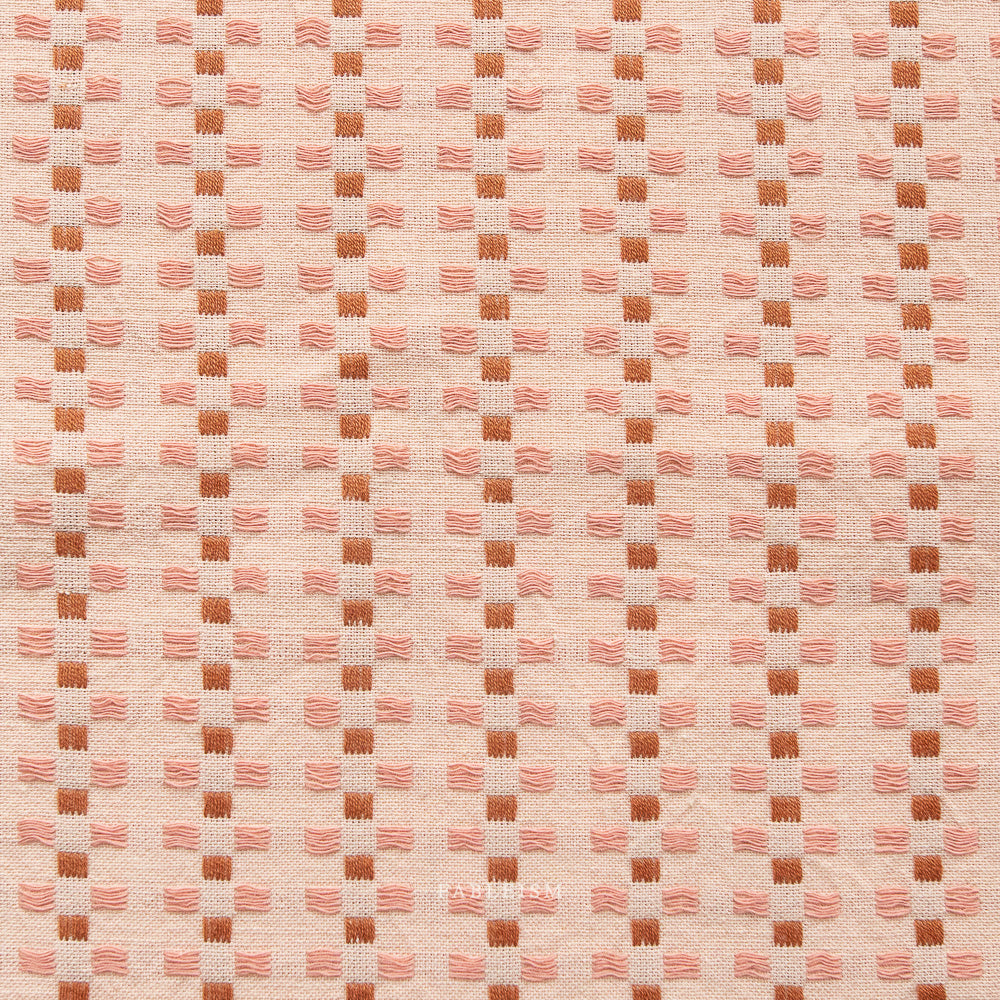 Basket Weave in Soft Pink | Canyon Springs