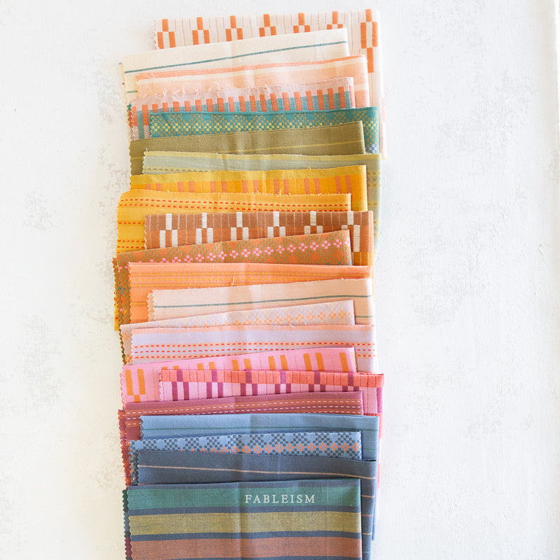 ** Coming Soon ** Stitch Stripe in Lavender | Lucky Loom