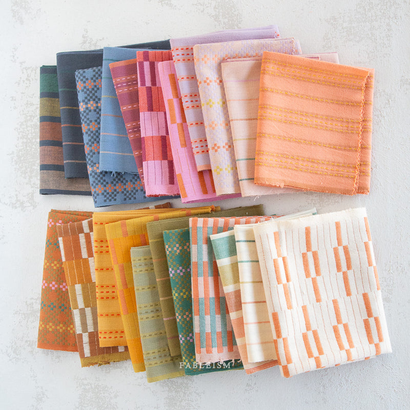 ** Coming Soon ** Stitch Stripe in Lavender | Lucky Loom