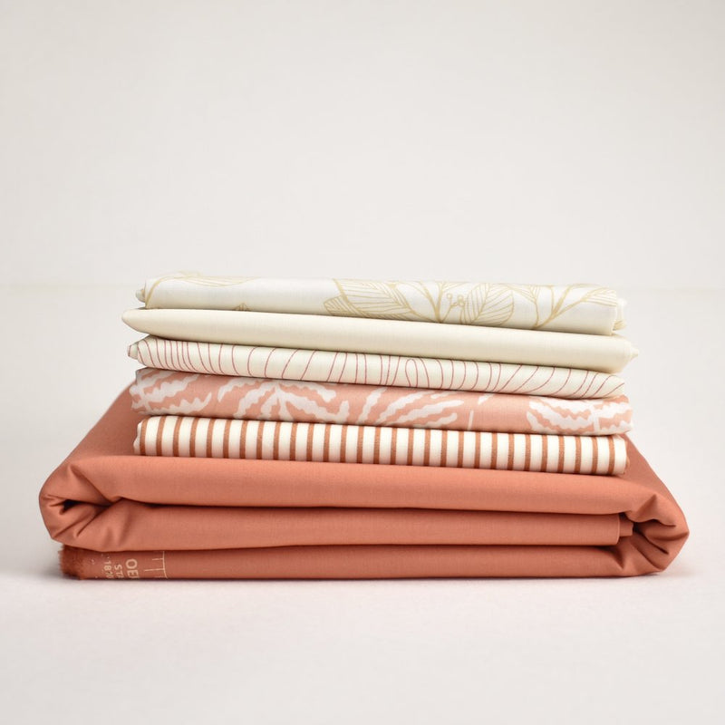 Desert Willow Quilt Kit | Orange Creamsicle Bundle
